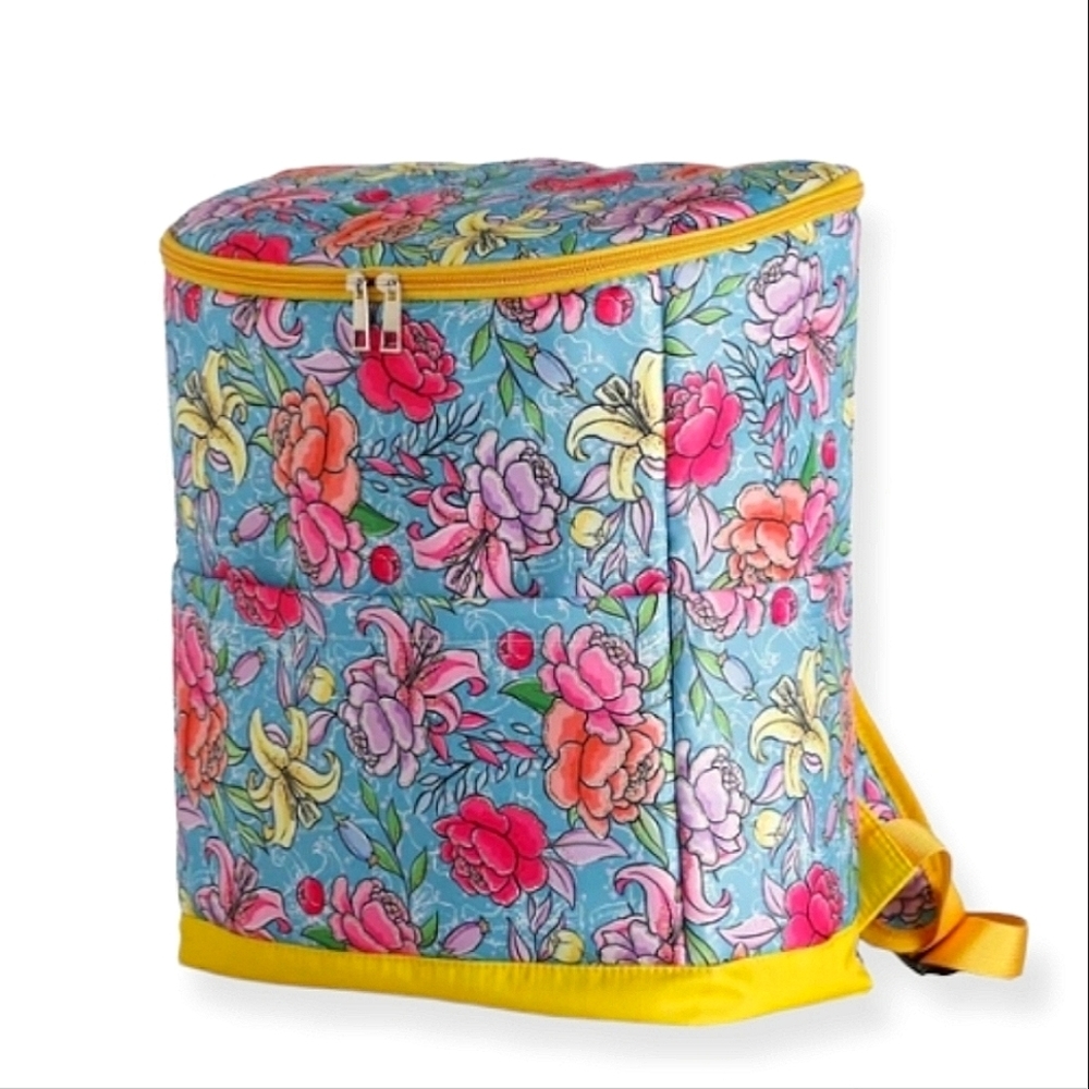 Floral Backpack Cooler